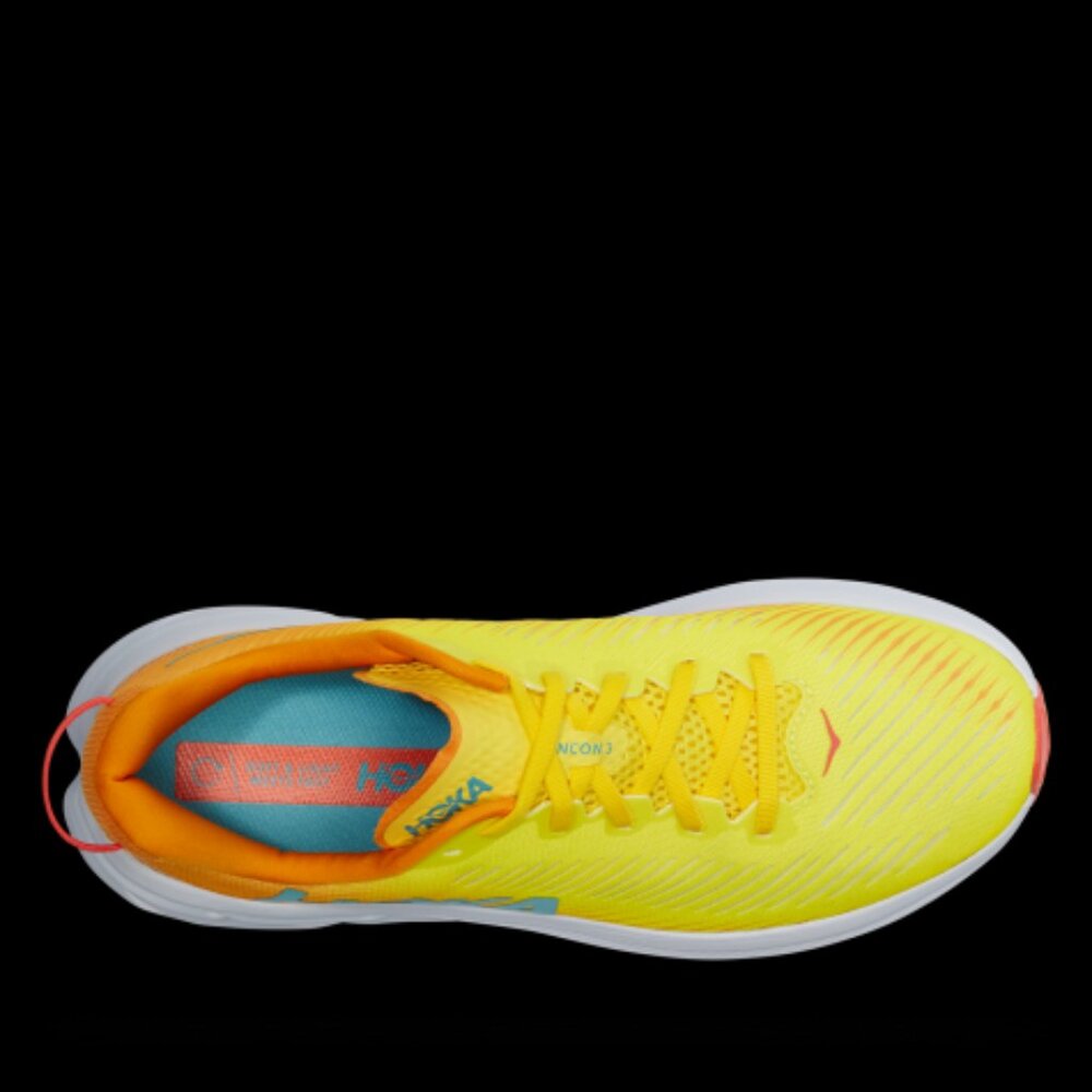 Hoka One One Men's Rincon 3 Illuminating Radiant Yellow, Size 11.5 - Picture 4 of 5